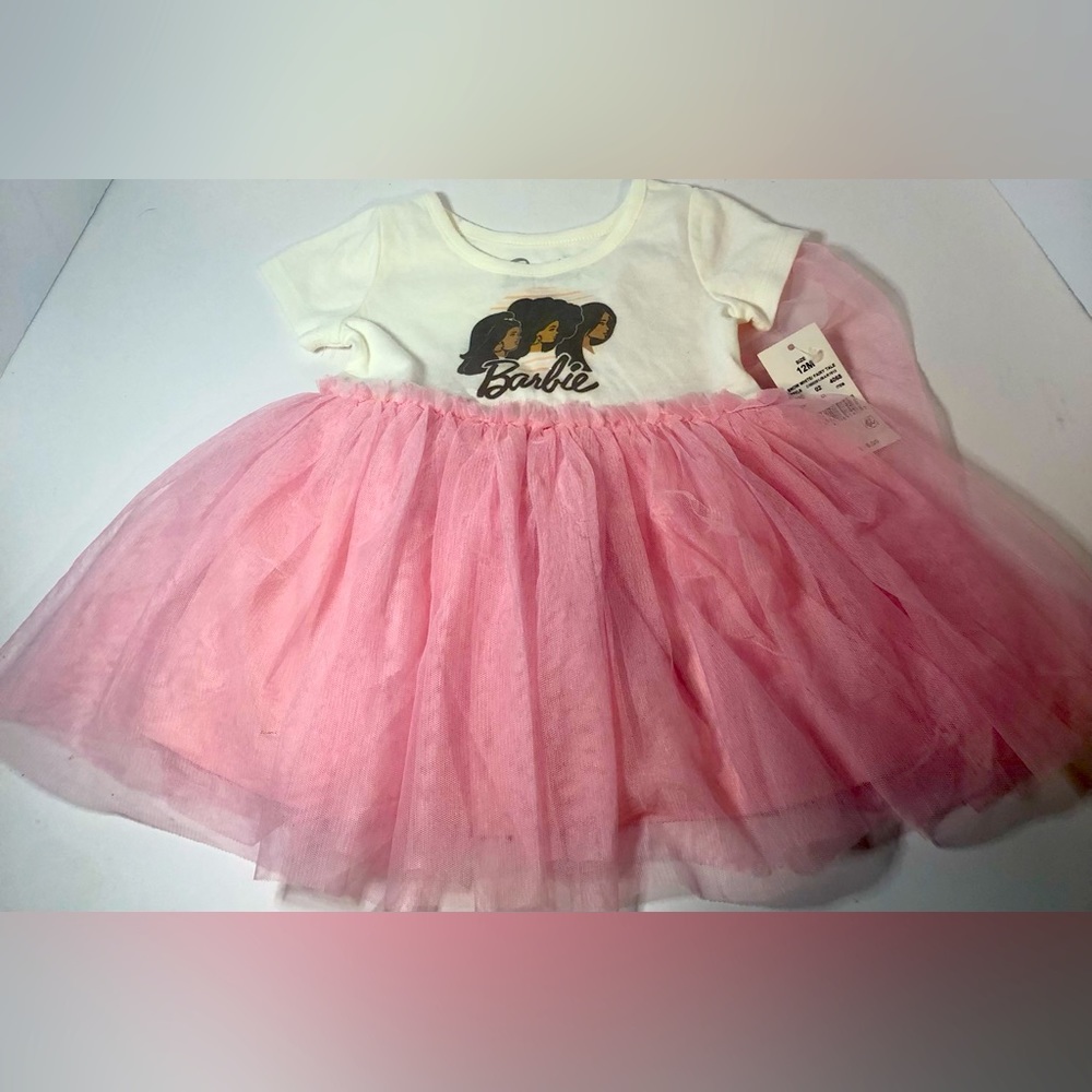 Baby Dress/Too Too Black Barbie Snow White/Fairytale 12M